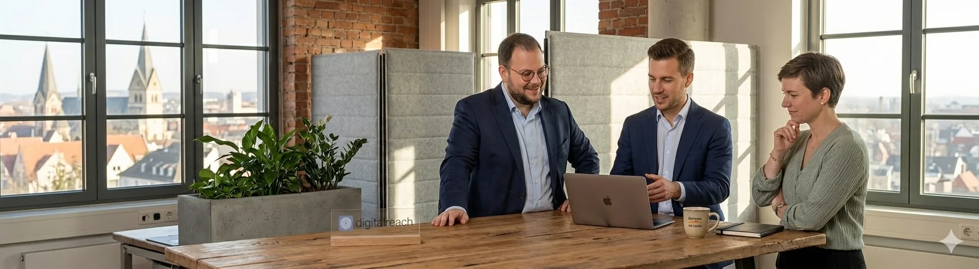 digitalreach Team im Denkwerk Herford